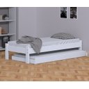 Ver imagem 1 de Cama Solteiro Turca com Auxiliar e 2 Colchoes Cor Branco
