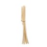 Cj 4 Anéis P/Guardanapos Pvc Tassel Dourado 14,5X7X6,5Cm - 3