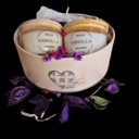 Ver imagem 2 de Dia Das Mães Kit Lata com 2 Velas Aromáticas com 90 Gramas:lata Coração Creme Mãe