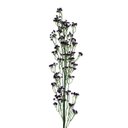 Ver imagem 3 de Kit 12 Galhos Flor Artificial Roxo para Festa Casamento e Ambientação