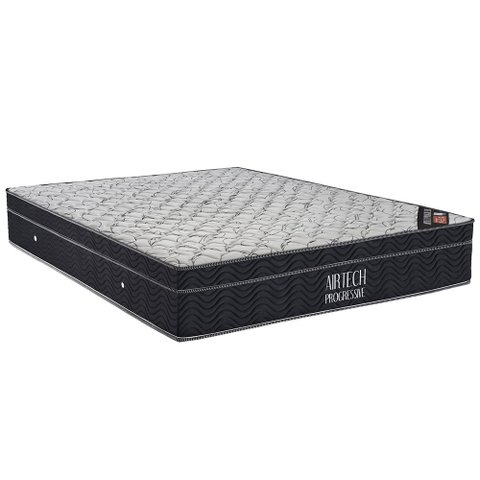 Colchão Queen Ortobom Airtech Progressive Molas Nanolastic Eps D26 158X198X35