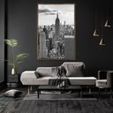 Ver imagem 2 de Quadro Decorativo Vertical Estado do Império Com Moldura e Sem Vidro 60x90