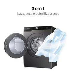 Lava e Seca WD11T Samsung 11Kg Inox 220V WD11T504DBXFAZ - 5
