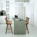 Ver imagem 2 de Banqueta Alta com Encosto Madeira Maciça Katrina 