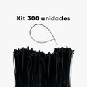 Ver imagem 2 de Kit 300 Abraçadeira Nylon Preta Stein + Ipi 280 X 3,6mm
