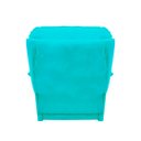 Ver imagem 5 de Poltrona Reclinável Manual Suede Azul Tiffany