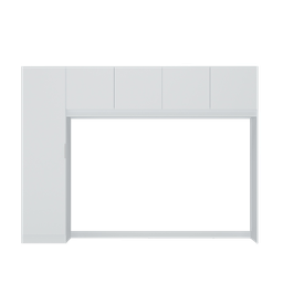 Guarda Roupa 5 Portas Dublin Multimóveis Mp4021 Branco - 4