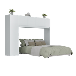 Guarda Roupa 5 Portas Dublin Multimóveis Mp4021 Branco - 2