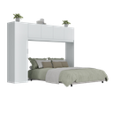 Ver imagem 2 de Guarda Roupa 5 Portas Dublin Multimóveis Mp4021 Branco