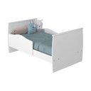 Ver imagem 7 de Berço Infantil Conforto 2 em 1 Branco - Permóbili Baby