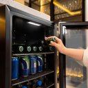 Ver imagem 5 de Visa Cooler Cervejeira Porta de Vidro Frost Free -6 a 10 ºc 98l Ece100 Bierhaus 220v - Eos