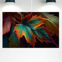 Ver imagem 1 de Quadro Decorativo Tela Canvas Abstratro Ref:qbab11 Lojall 90 X 60 Cm Borda Infinita