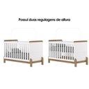 Ver imagem 3 de Berço - Mini Cama Infantil Ternura 3 em 1 Branco-jequitiba - Henn