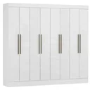 Ver imagem 2 de Guarda-Roupa Casal 8 Portas 2 Gavetas Nova York Yescasa