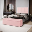 Ver imagem 1 de Kit Painel Rana 140 e Calçadeira Alpha Couro Aradecor