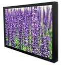 Ver imagem 3 de Quadro Decorativo Caixa Floral Lavanda Tacolado Moldura Caixa 3cm Madeira com Vidro 40 X 60cm