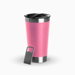 Copo Térmico Aço Inoxidável Parede Dupla - Rosa