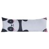 Capa Travesseiro Corpo Gigante 1,45 X 0,45 Fronha Xuxão Estampada Infantil Digital Panda - 1