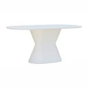Ver imagem 1 de Mesa de Jantar Apollo Tampo Oblongo 180x90cm Branco
