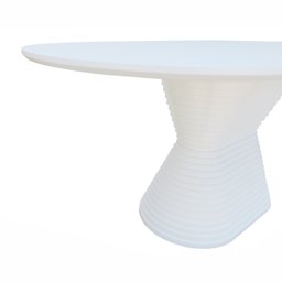 Mesa de Jantar Apollo Tampo Oblongo 180x90cm Branco - 5