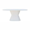 Ver imagem 3 de Mesa de Jantar Apollo Tampo Oblongo 180x90cm Branco