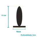 Ver imagem 4 de Estatueta Prancha Sup Wave / Stand-Up Paddle - Decoração / Toque 3D:Preto