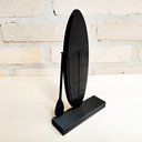 Ver imagem 2 de Estatueta Prancha Sup Wave / Stand-Up Paddle - Decoração / Toque 3D:Preto