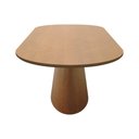 Ver imagem 3 de Mesa de Jantar Roma Oblongo 180x90cm - Amêndoa - Tampo 180x90cm Laminado Cinamomo