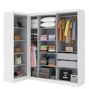 Ver imagem 4 de Guarda-Roupa Infantil 7 Portas Jasmim Branco