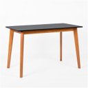 Ver imagem 6 de Mesa de Escritório Space 115cm Espresso Móveis Preto E Mel