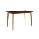 Ver imagem 2 de Mesa de Escritório Space 115cm Espresso Móveis Preto E Mel