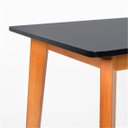 Ver imagem 7 de Mesa de Escritório Space 115cm Espresso Móveis Preto e Mel