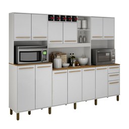 Armário para Cozinha 13 Portas 2 Gavetas Agata  - 11
