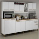 Ver imagem 2 de Armário para Cozinha 13 Portas 2 Gavetas Agata