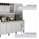 Ver imagem 4 de Armário para Cozinha 13 Portas 2 Gavetas Agata