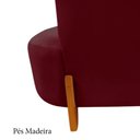 Ver imagem 7 de Namoradeira Sofá Feijão Luna 100cm Orgânica Suede Marsala