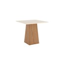 Ver imagem 3 de Mesa de Jantar Dora 90 4 Cad. Vita Bege - Henn