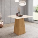 Ver imagem 2 de Mesa de Jantar Dora 90 4 Cad. Vita Bege - Henn