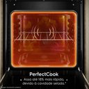 Ver imagem 2 de Fogão 5 Bocas Electrolux Efficient com Mesa Inox Perfectcook e Vaporbake (fe5ic) Cinza Bivolt
