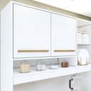 Ver imagem 6 de Armário de Cozinha 5 Portas 1 Gaveta Ágata Branco
