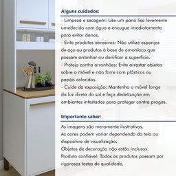 Armário de Cozinha 5 Portas 1 Gaveta Agata - 13