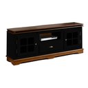 Ver imagem 1 de Rack para Sala 2 Portas 1 Gaveta e Nicho Central 2037 Manchester - Preto/imbuia Glazer