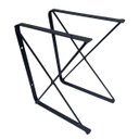 Ver imagem 1 de Suporte Para Prateleira Em X Estilo Industrial