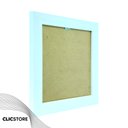 Ver imagem 2 de Kit 10 Molduras 15x15cm com Acetato e Fundo para Fotos Retratos Decoração Quarto Sala Cor:branco