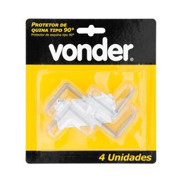 Protetor de Quina Tipo 90 com 4 Peças Vonder - 11
