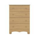 Ver imagem 5 de Cômoda Infantil 65cm com 4 Gavetas Dengo Multimóveis Mp4409 Madeirado Madeirado
