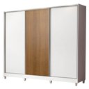 Ver imagem 4 de Guarda Roupa Casal 100% Mdf Madesa Royale 3 Portas de Correr com Pés