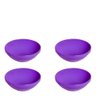Conjunto de Sopeiras Cheff 250ml 4 Peças Roxo em Polipropileno Vem - 1