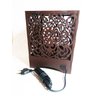 Lanterna marroquina elétrica Luminária de Mesa - 3