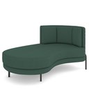 Ver imagem 1 de Sofá Chaise Longue Sala de Estar Living Lucca Esquerdo D02 Linho Verde Musgo C-117 - Lyam Decor